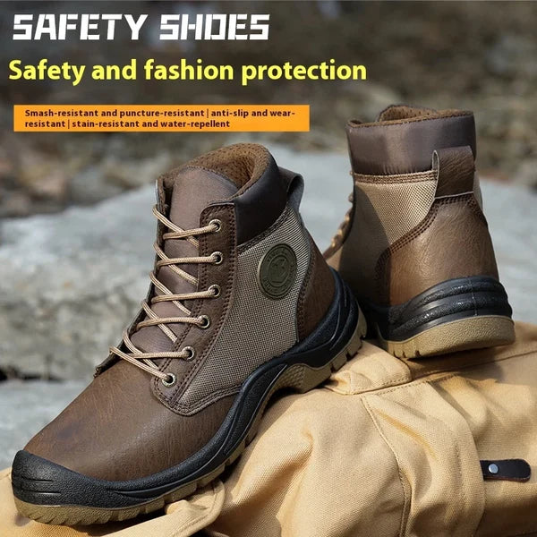 Men's Lace-Up Work Boots