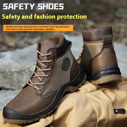 Men's Lace-Up Work Boots