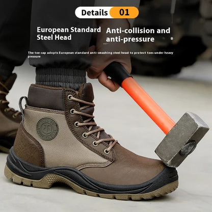 Men's Lace-Up Work Boots
