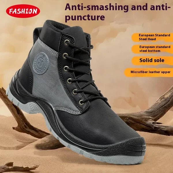 Men's Lace-Up Work Boots