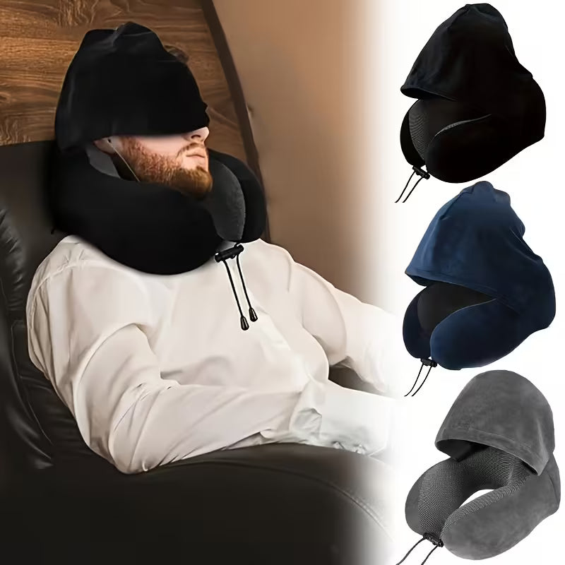 Adjustable U-Shaped Neck Pillow