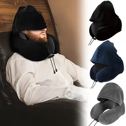 Adjustable U-Shaped Neck Pillow