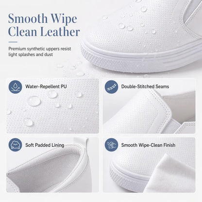 Women's Perforated Slip-On Shoes
