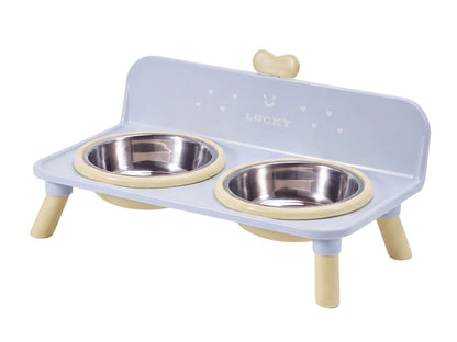 Elevated Double Pet Bowl Stand