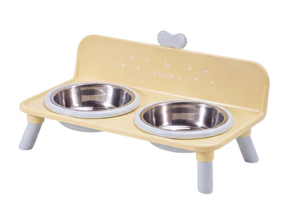 Elevated Double Pet Bowl Stand