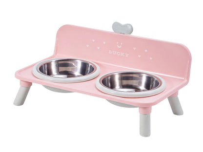 Elevated Double Pet Bowl Stand
