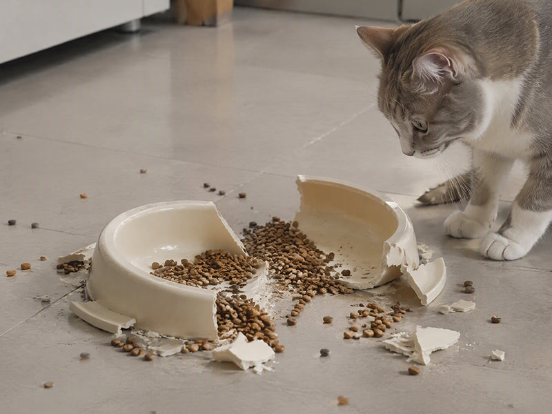 Elevated Double Pet Bowl Stand