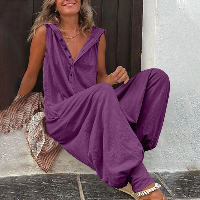Women's Sleeveless Jumpsuit