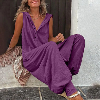 Women's Sleeveless Jumpsuit