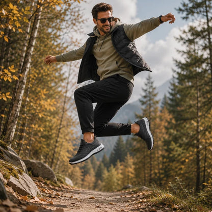 Men's Lace-Up Sneakers