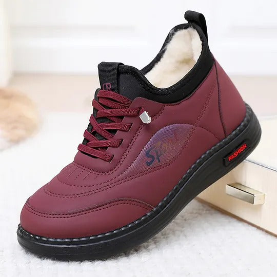 Women's Lace-Up Casual Shoes with Chunky Soles