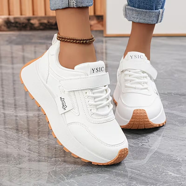 Women's Strap Detail Platform Sneakers