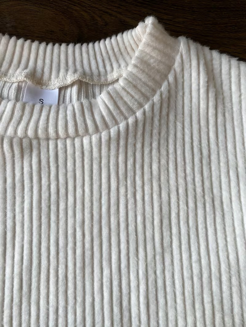 Men's Ribbed Crew Neck Sweater