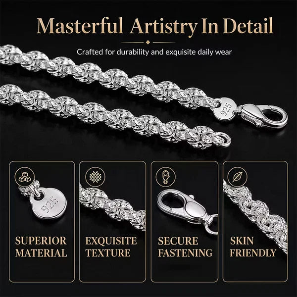 Dragon Scale Chain Jewelry Set