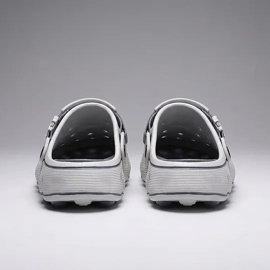Men's Closed-Toe Clogs with Strap Detail