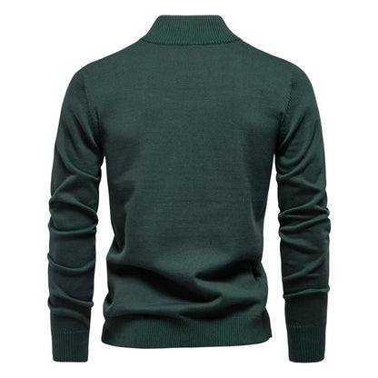 Men's Quarter-Zip Pullover Sweater