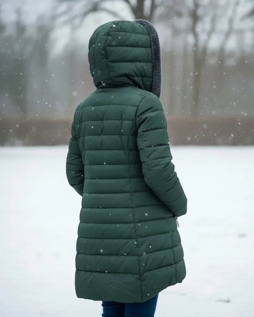 Women's Hooded Quilted Jacket