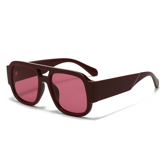 Unisex Oversized Square Frame Sunglasses