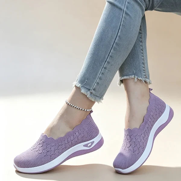 Women’s Knit Slip-On Casual Sneakers