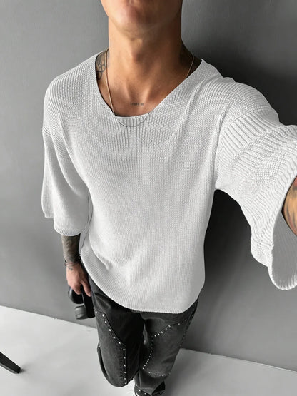 Men's Textured Knit Tee