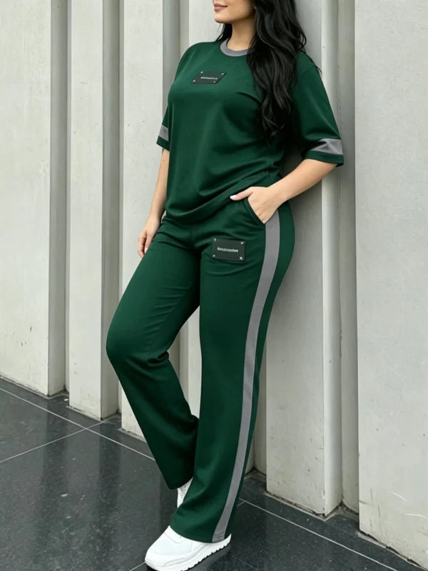Women's T-Shirt and Pants Set