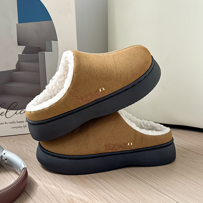 Women’s Plush-Lined Winter Slides