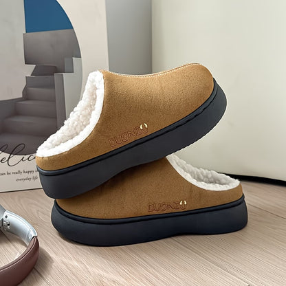 Women’s Plush-Lined Winter Slides