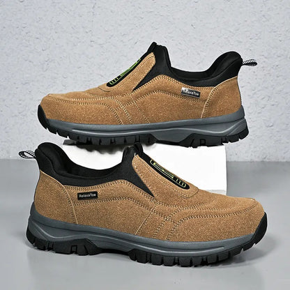 Men's Textured Slip-On Casual Shoes