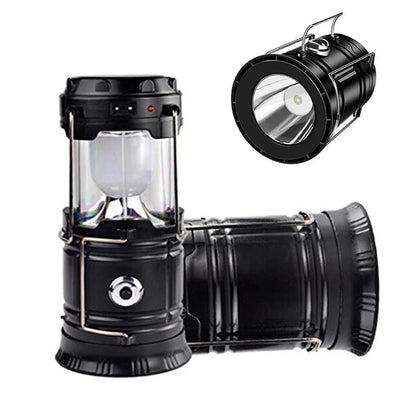 Solar Rechargeable LED Camping Lantern