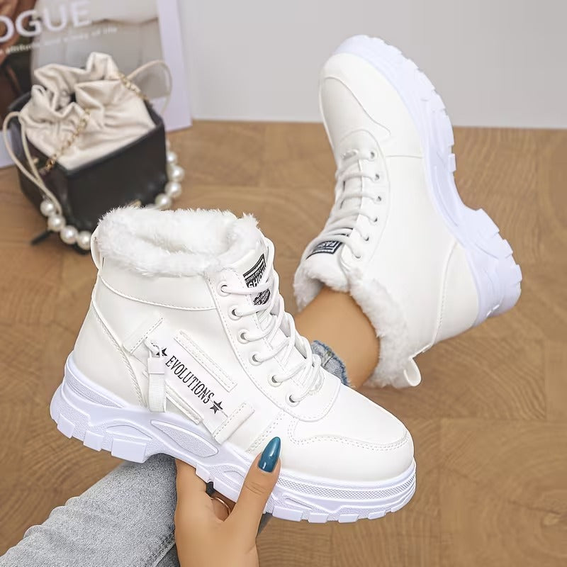 Women's Lace-Up High-Top Shoes