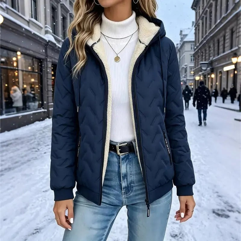 Women's Hooded Quilted Jacket