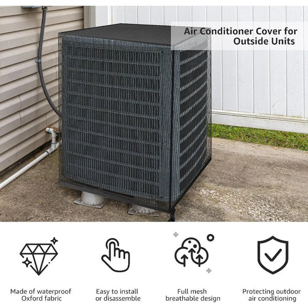 Outdoor Mesh Air Conditioner Cover
