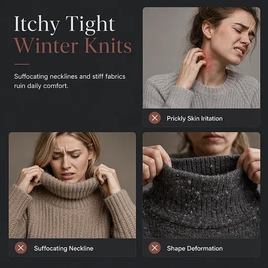 Women's Ribbed Turtleneck Sweater