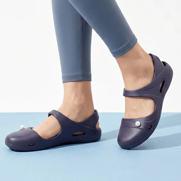 Women’s Pearl Accent Summer Slides