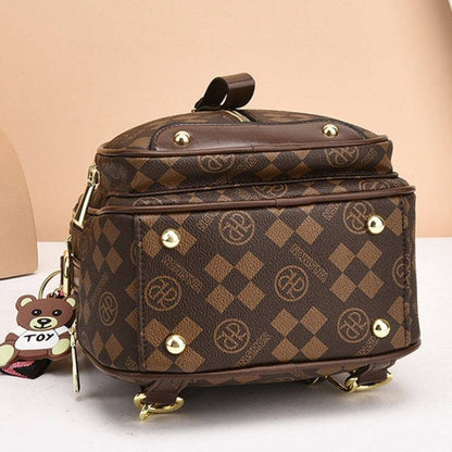 Women's Patterned Mini Backpack