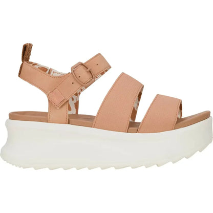 Women's Double-Strap Platform Buckle Sandals