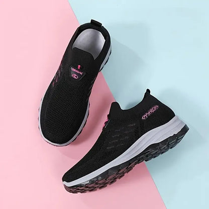Women's Knit Slip-On Walking Sneakers