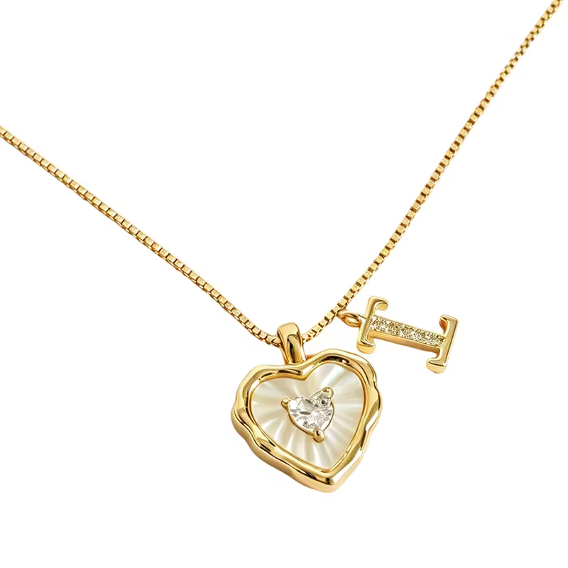 Women’s Heart-Shaped Pendant Necklace