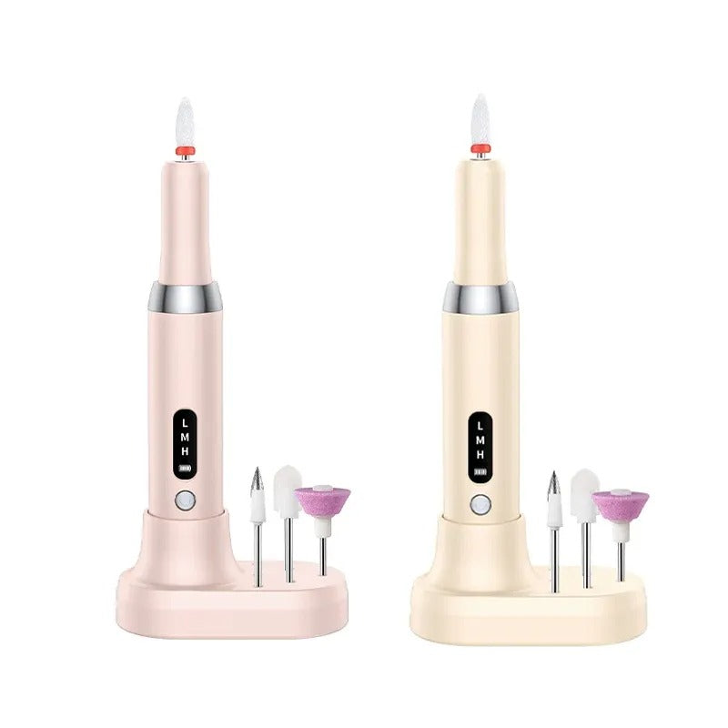 Electric Nail Care Kit with Rotary Attachments