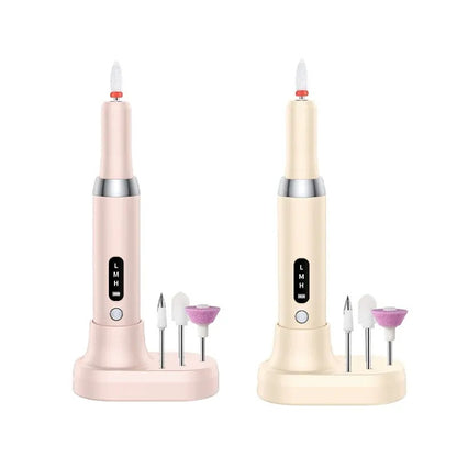 Electric Nail Care Kit with Rotary Attachments