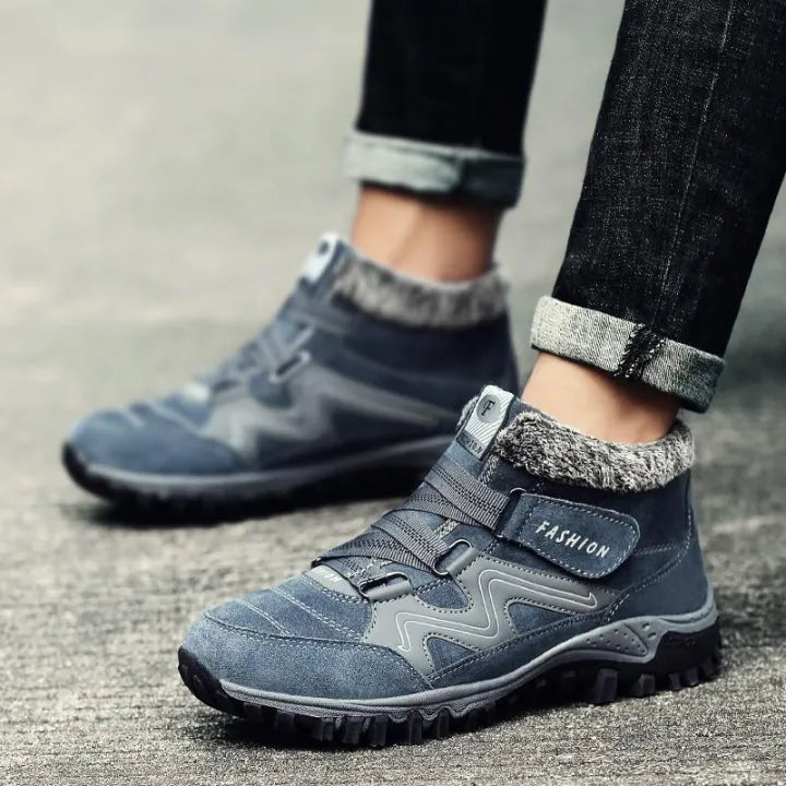 Men's High-Top Lace-Up Boots