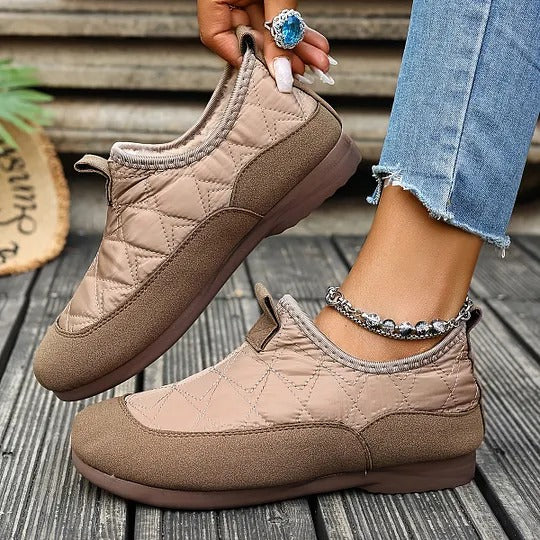 Women's Quilted Slip-On Flats
