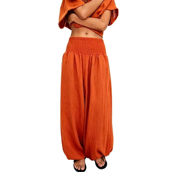 Women’s Gathered Waist Balloon Pants