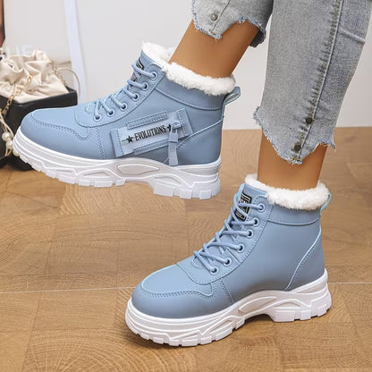 Women's Lace-Up High-Top Shoes