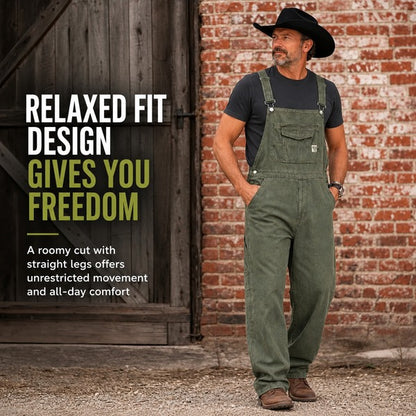 Men's Adjustable Bib Overalls