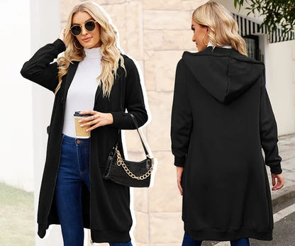 Women’s Hooded Zip-Up Top