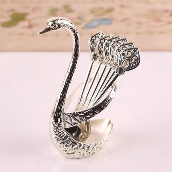 Swan Design Coffee Stirring Spoons
