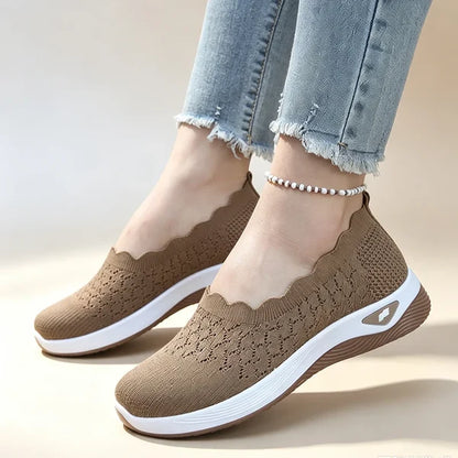 Women’s Knit Slip-On Casual Sneakers