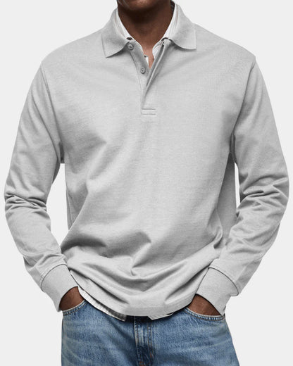 Men's Long-Sleeve Polo Shirt