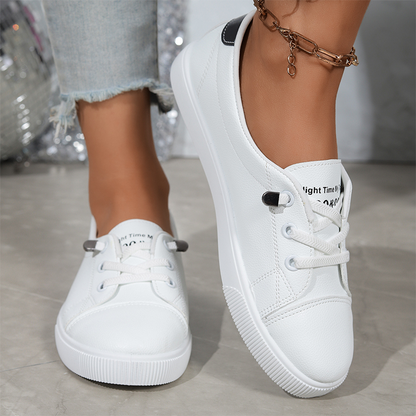 Women’s Lightweight Comfortable Everyday White Sneakers